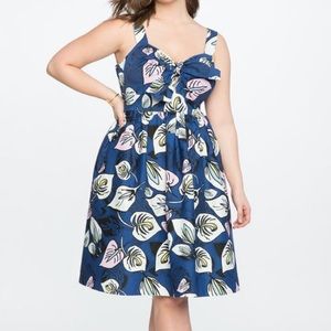 Eloquii Fit & Flare Dress